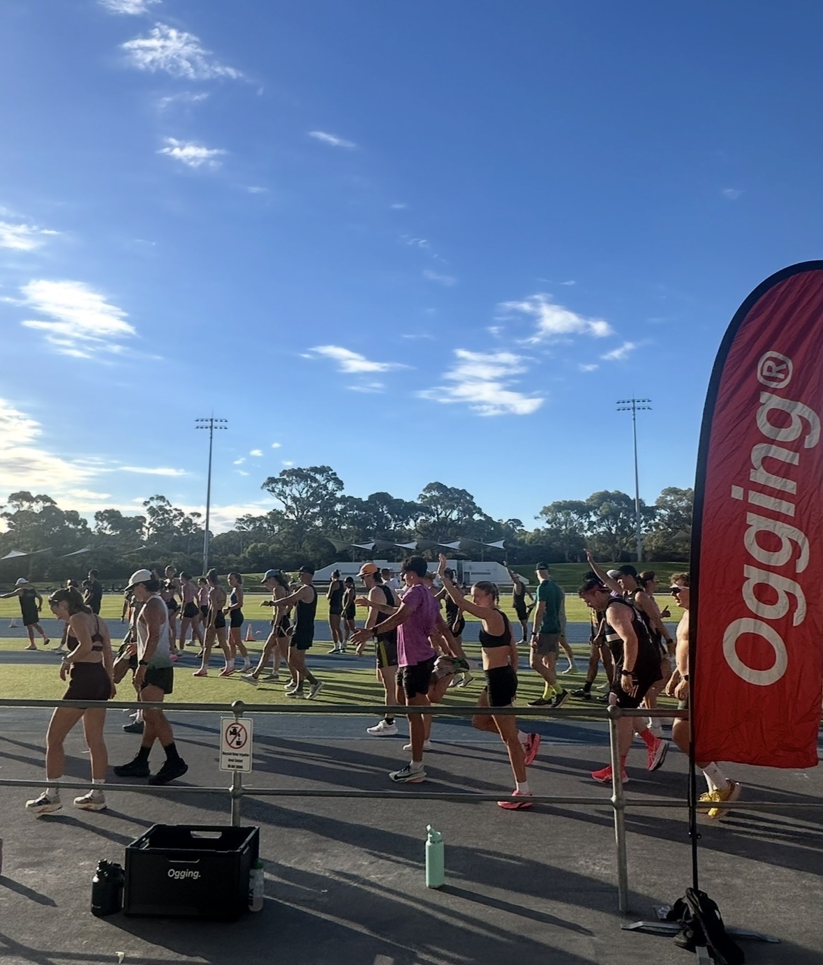 Ogging Track Club group photo