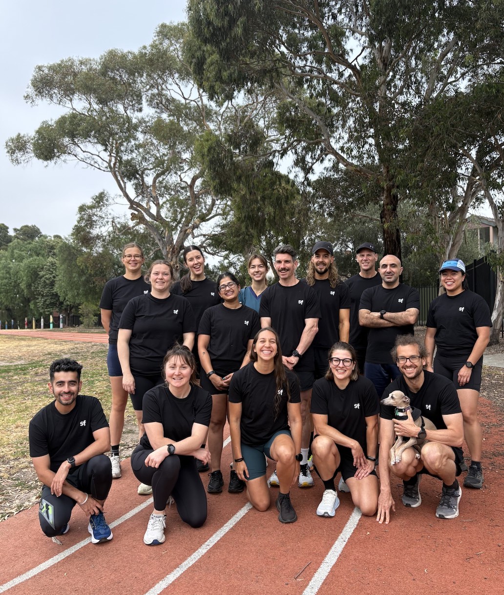 Snap Fitness Ascot Vale Run Club group photo