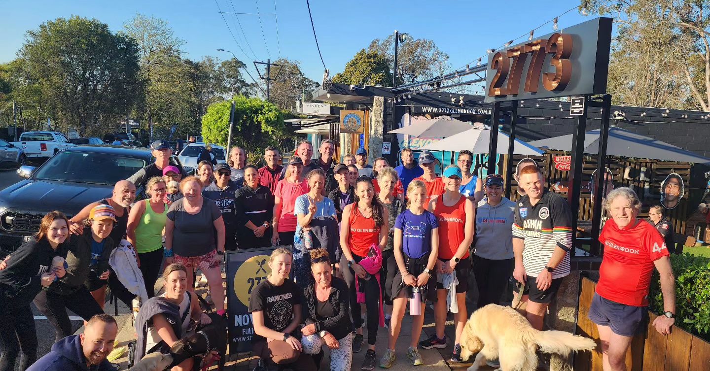 440 Run Club Glenbrook group photo