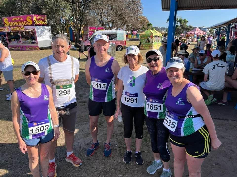 Athletics East - Fun Runners group photo