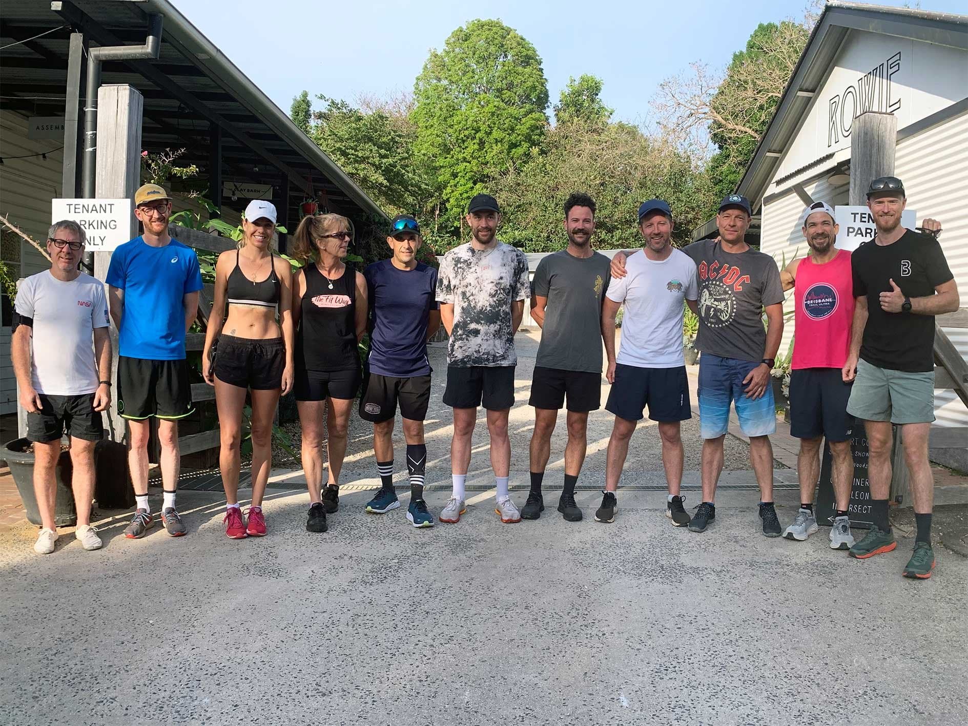 Bangalow Runners group photo