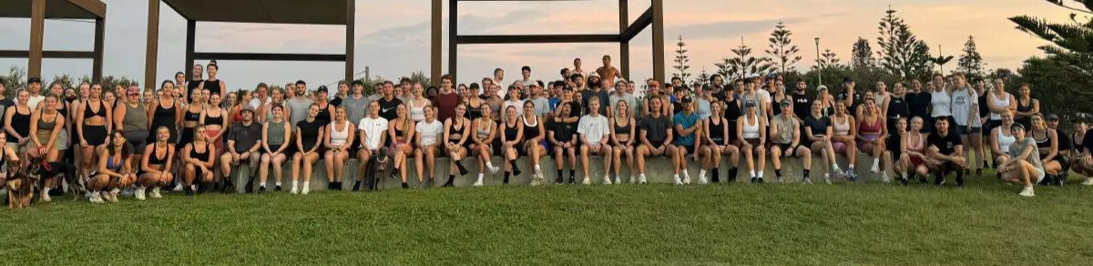 Bar Beach Run Club group photo