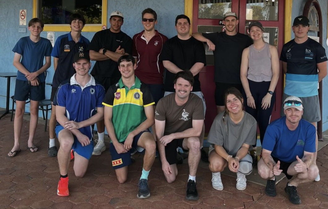 Barcaldine Social Run Club group photo
