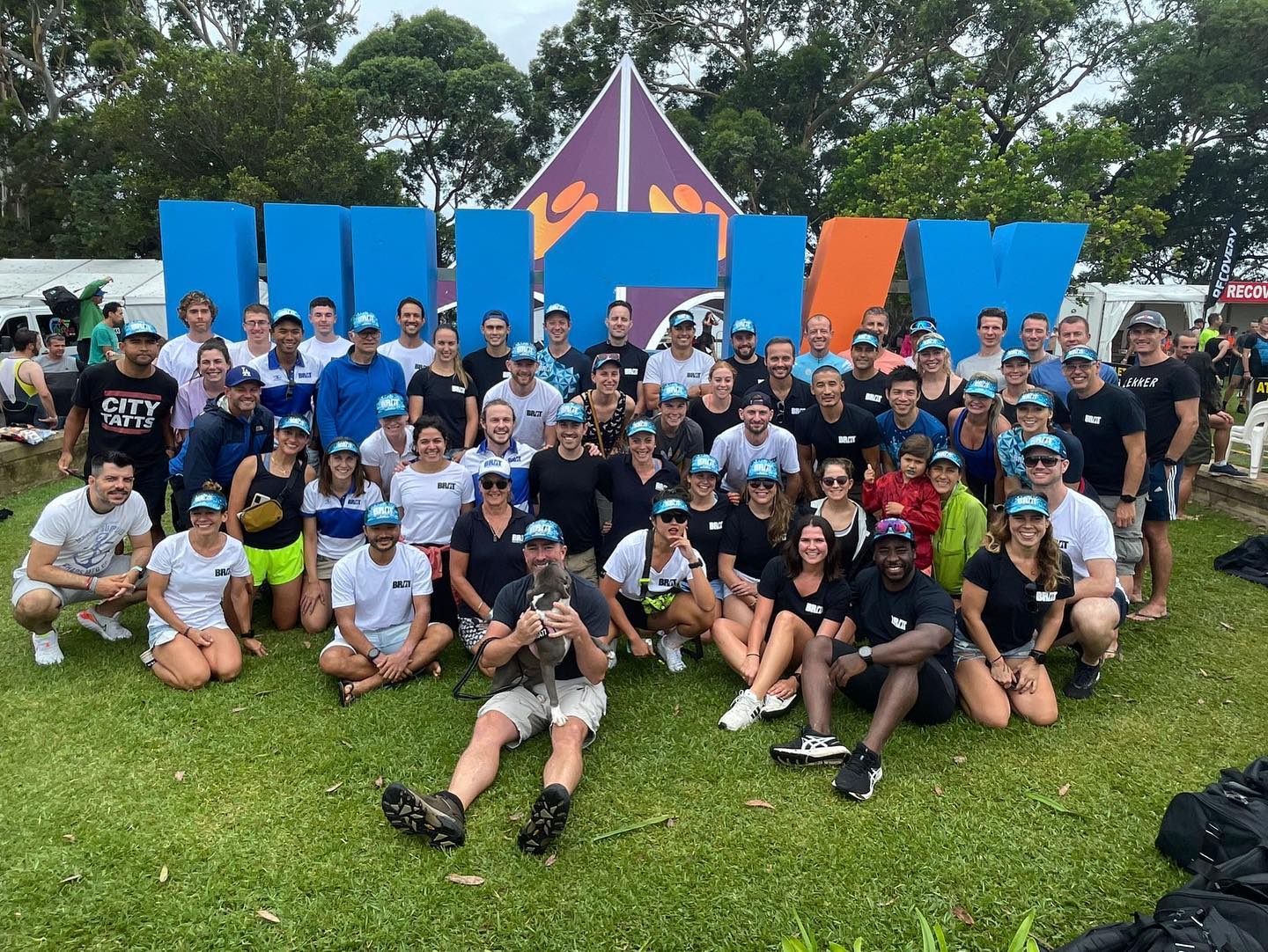 Bondi Running And Triathlon Club (BRAT) group photo