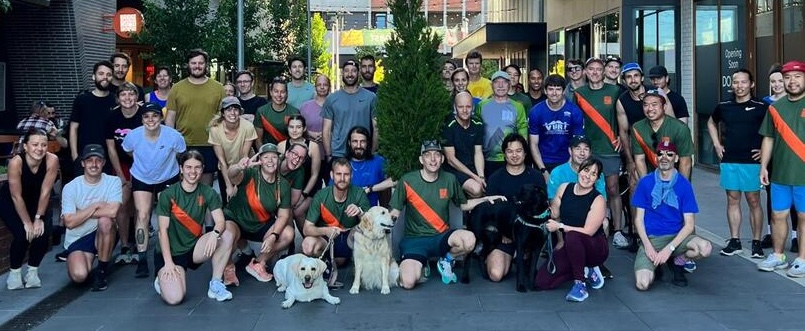 Bridge Road Brewers Run Club group photo