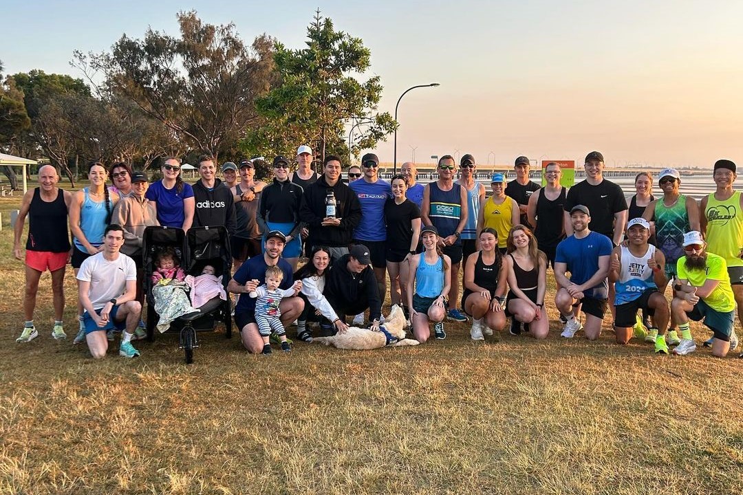 Bright'n Early Run Club group photo