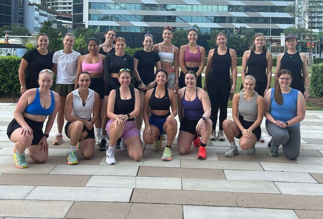 Brisbane Girls Run Club group photo