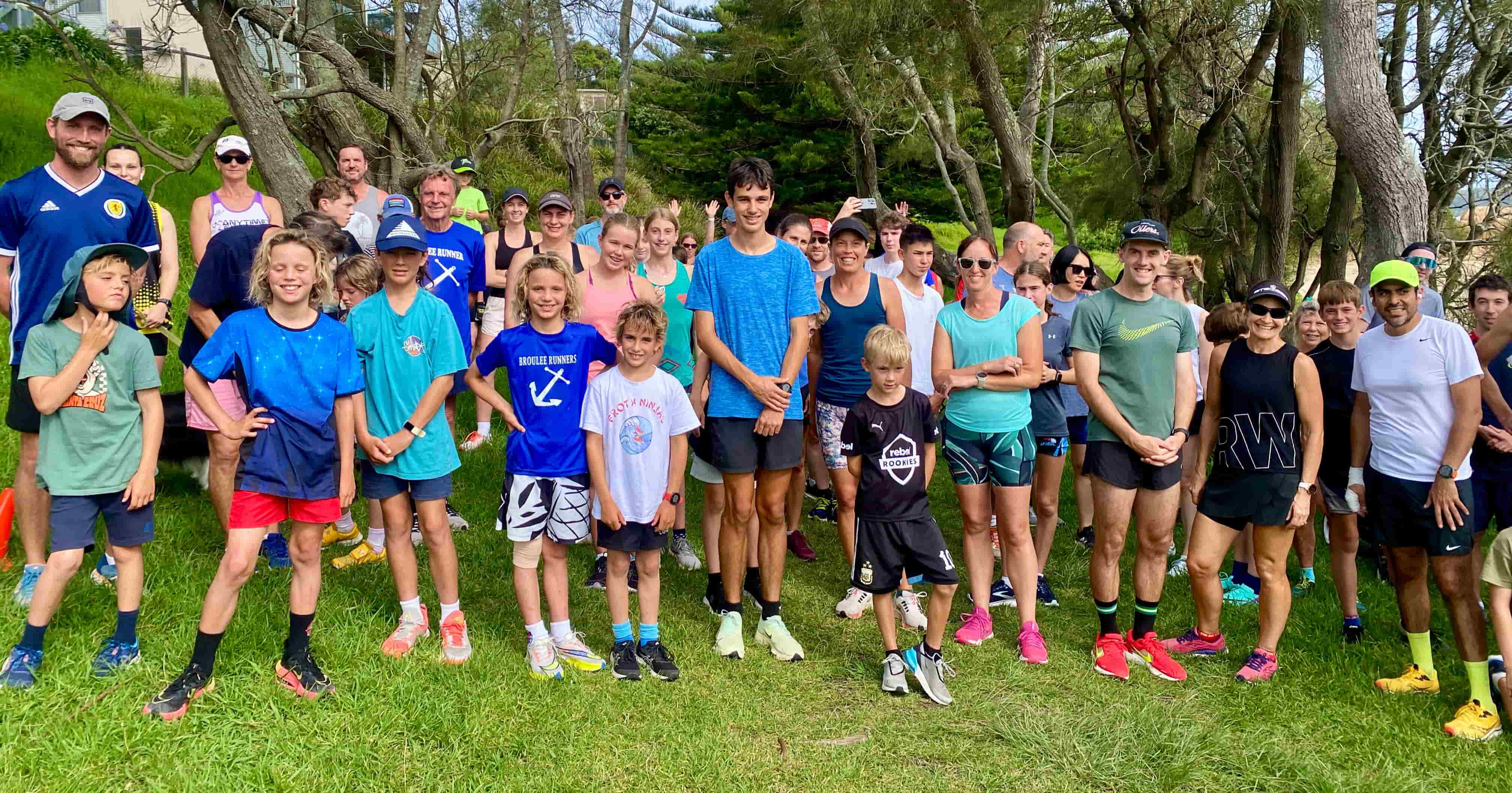 Broulee Runners group photo