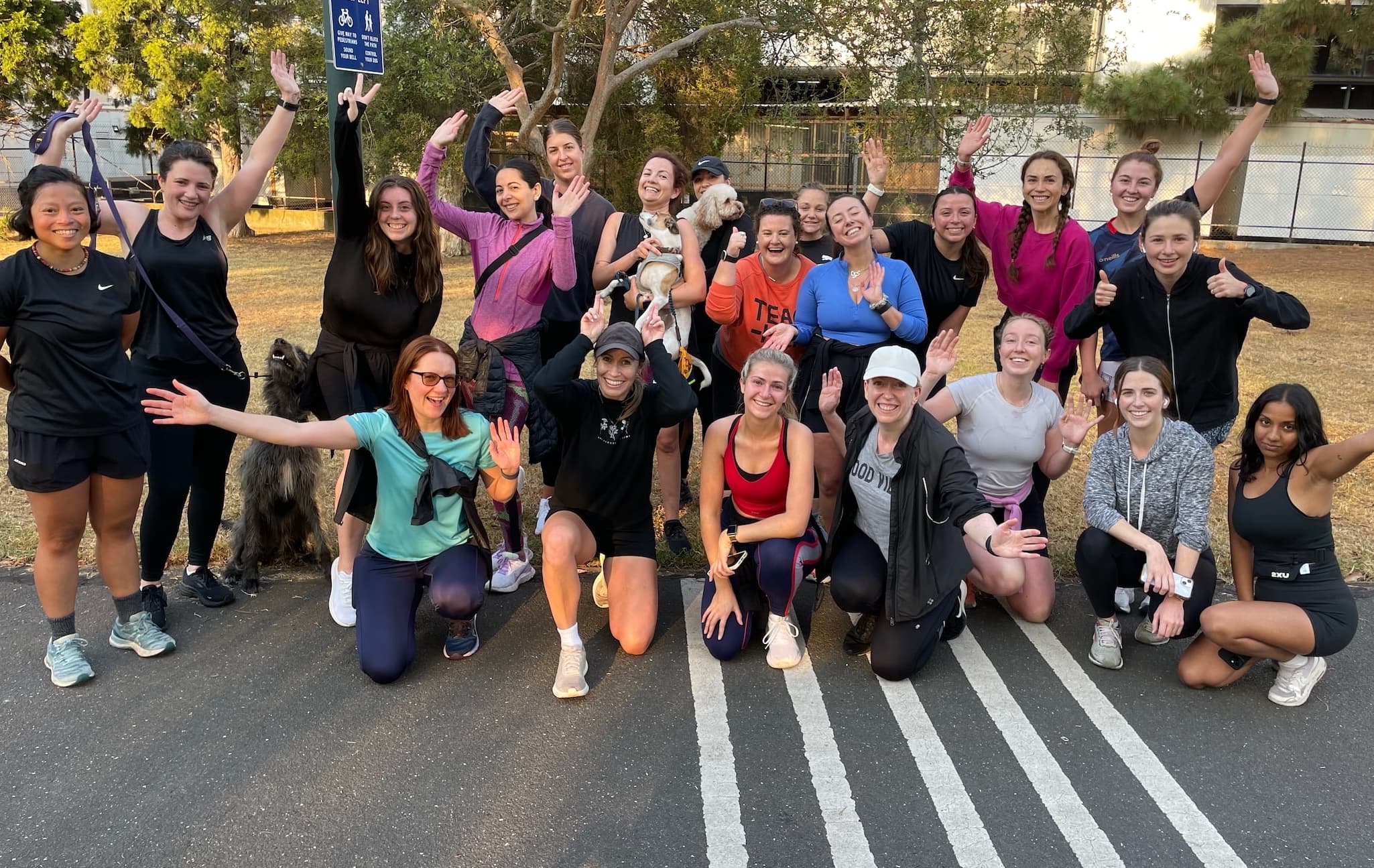 Can't Run Can Coffee group photo