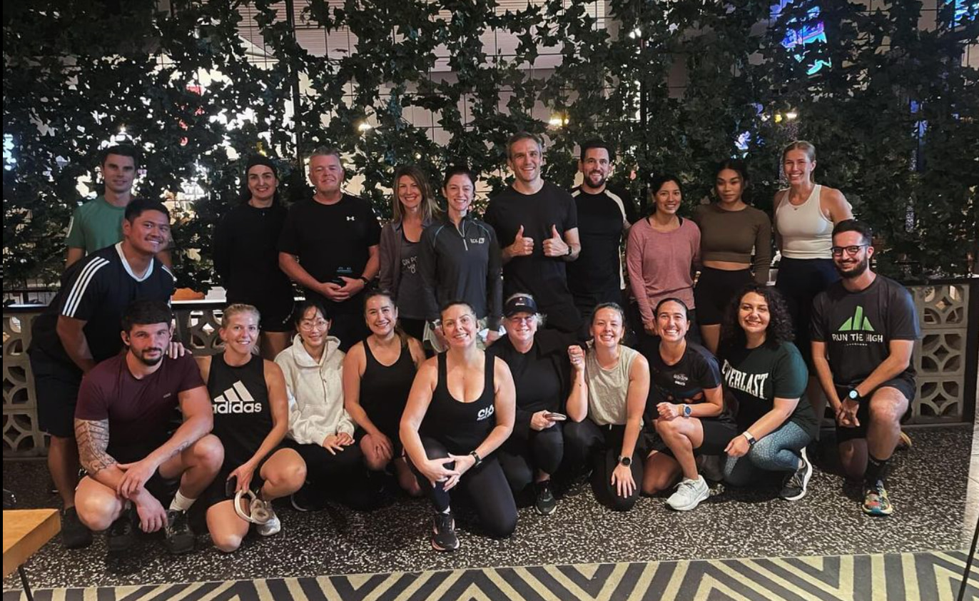 CIA Run Club group photo