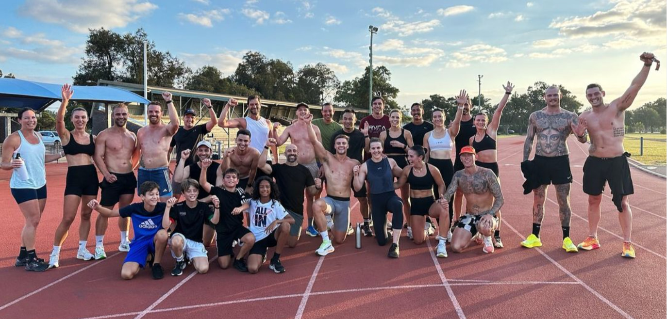 Concept Track Run Club group photo