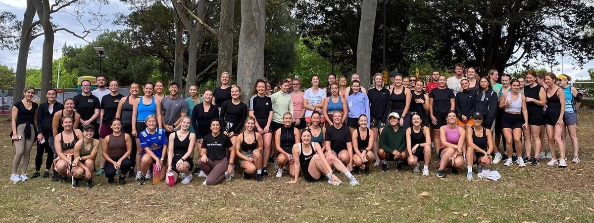 Croissant Run Club Sydney group photo