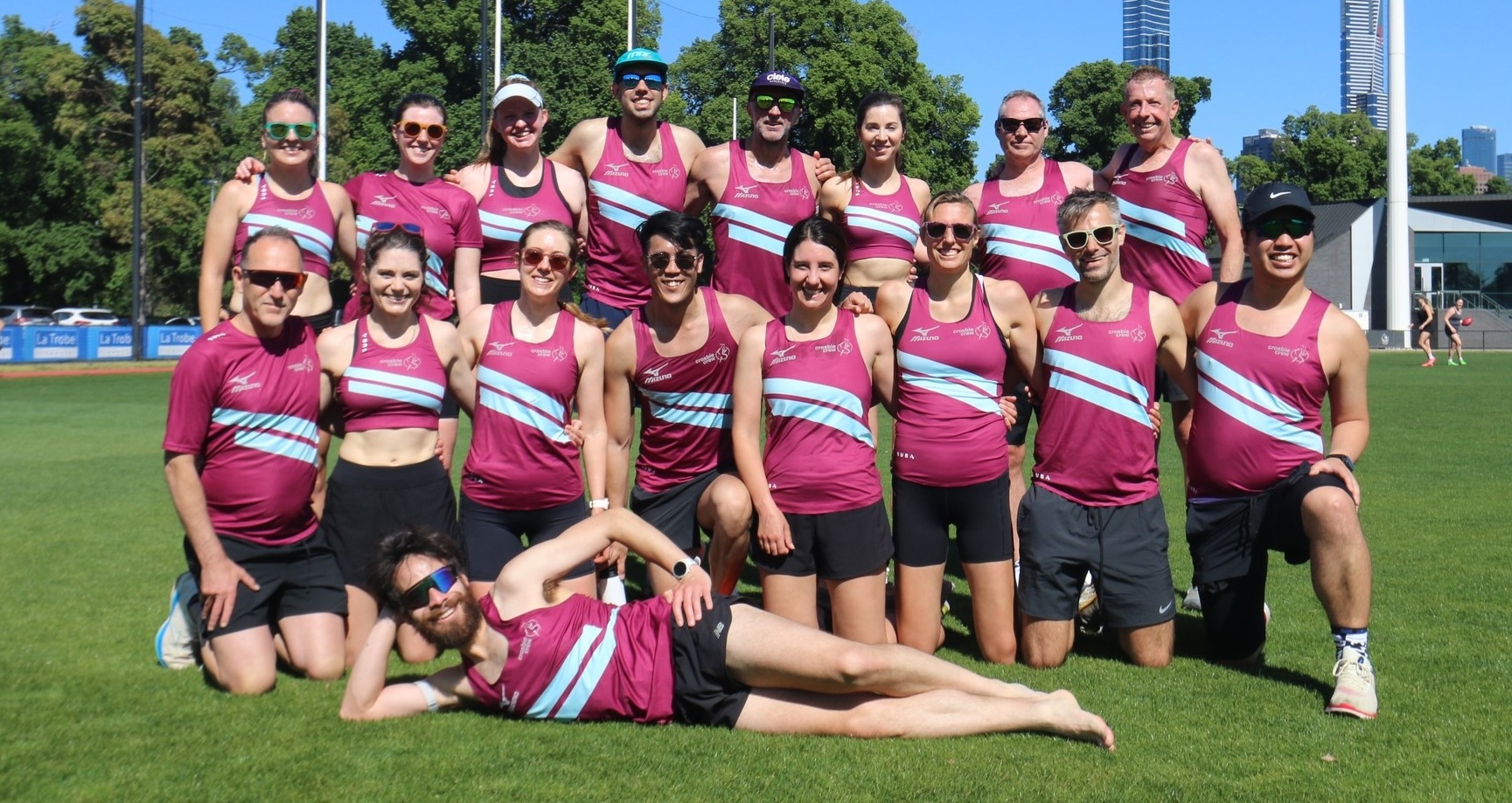 Crosbie Crew Melbourne group photo