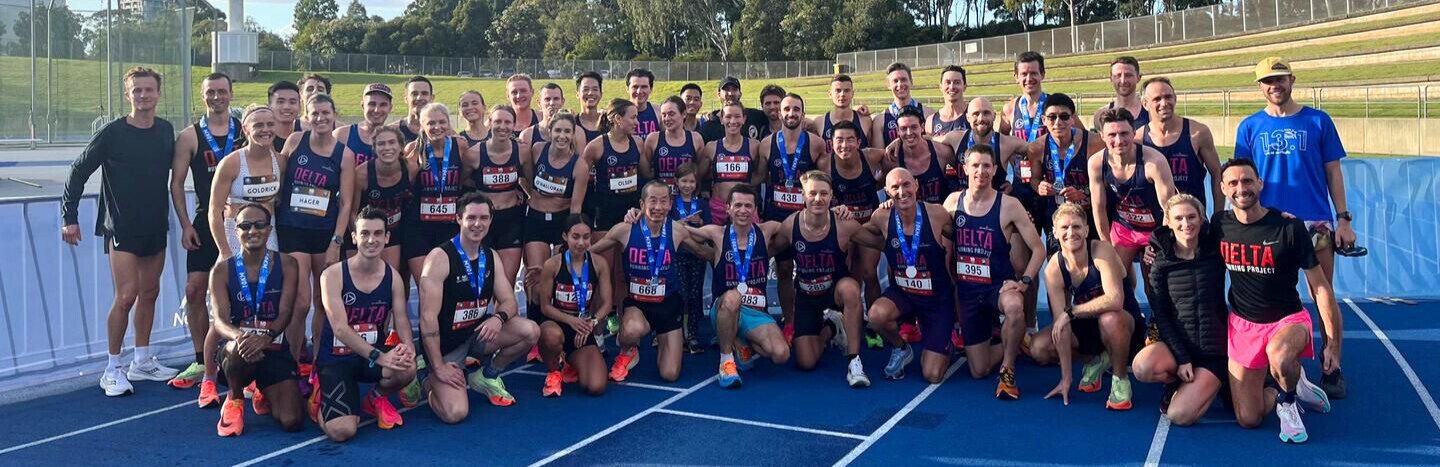 Delta Running Project group photo