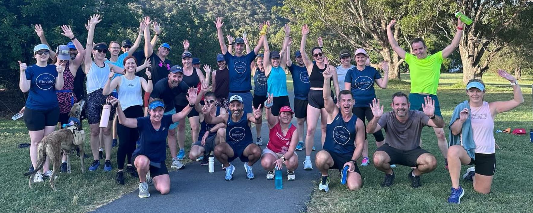 Elevate Running & Fitness group photo