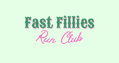 Fast Fillies Run Club group photo