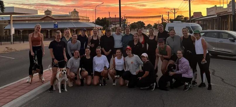 Feel Good Run Club group photo