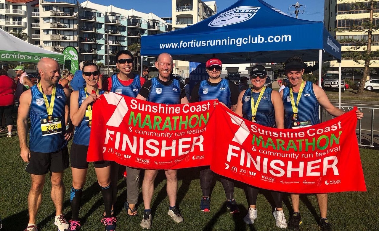 Fortius Running Club group photo