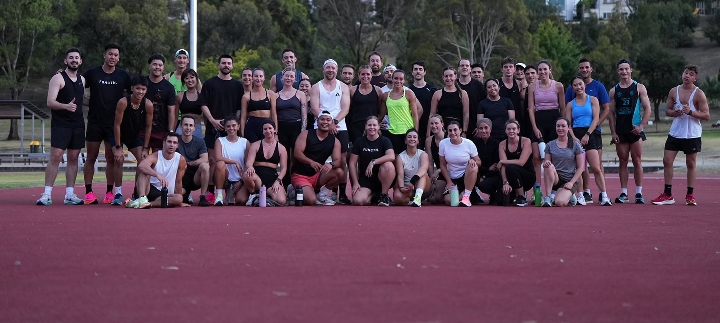 Functn Run Club group photo
