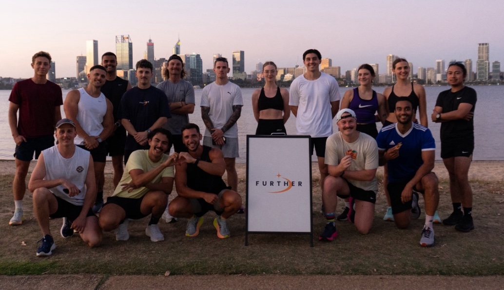 Further Run Club group photo