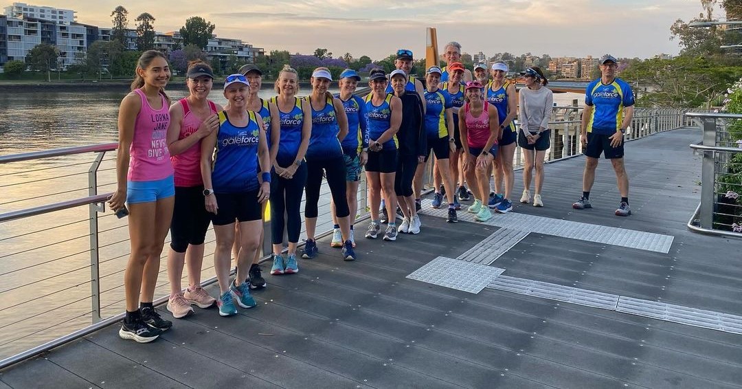 GaleForce Running Squad group photo