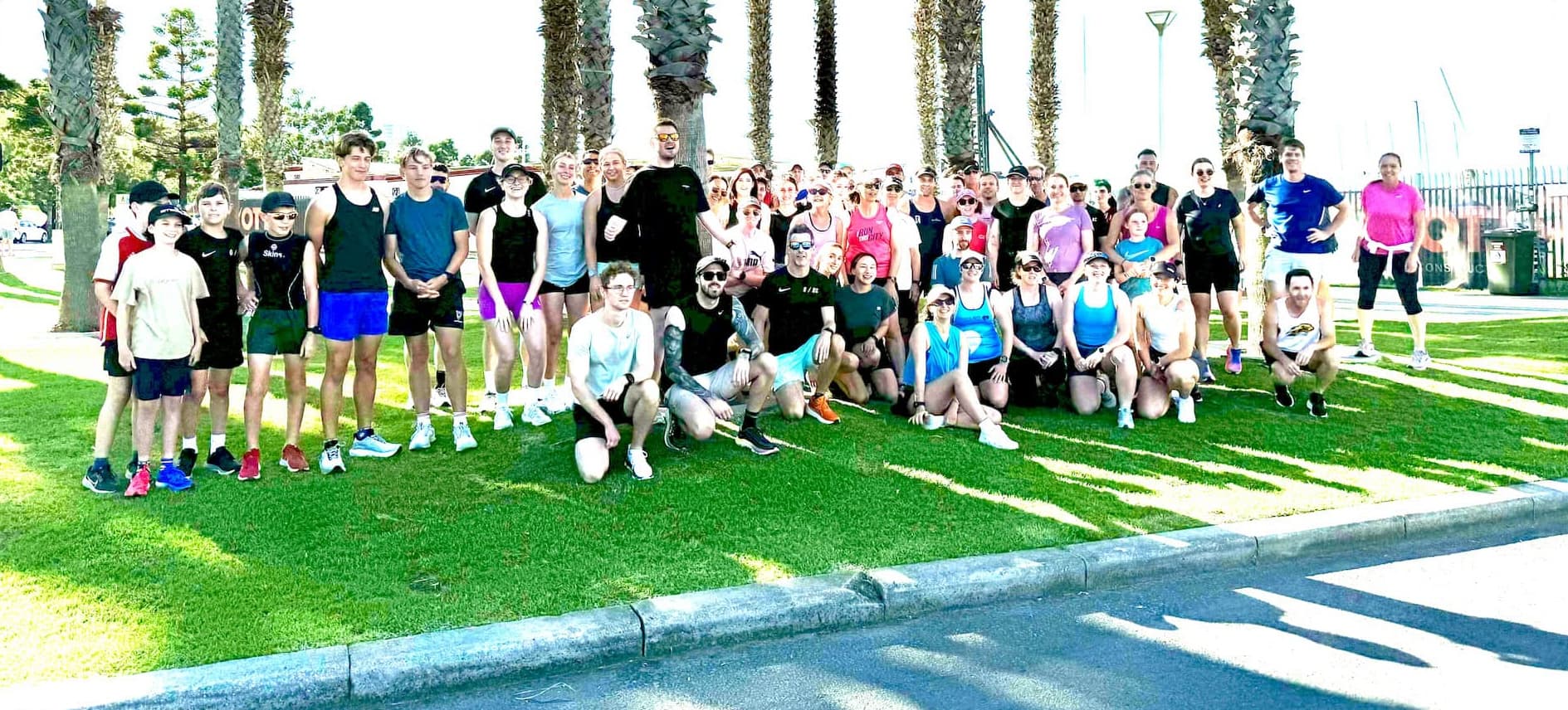 Geelong Runners Club group photo
