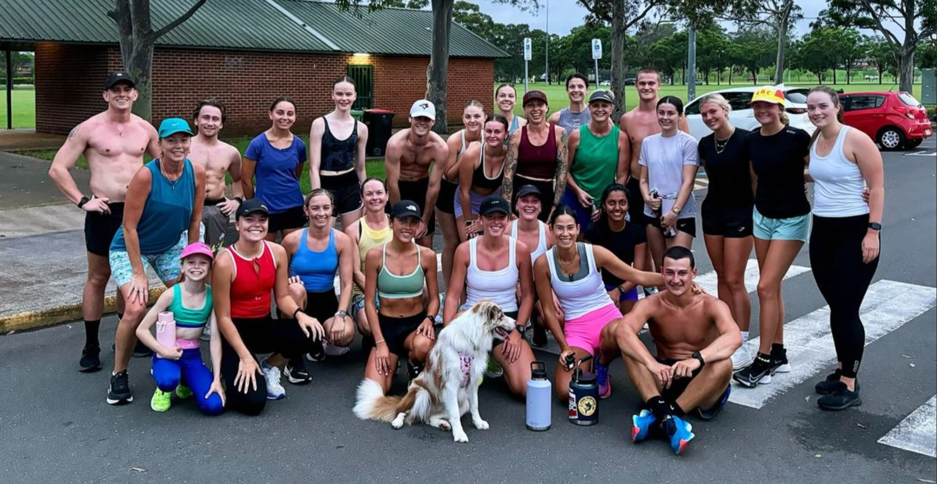 Girl Run Club group photo
