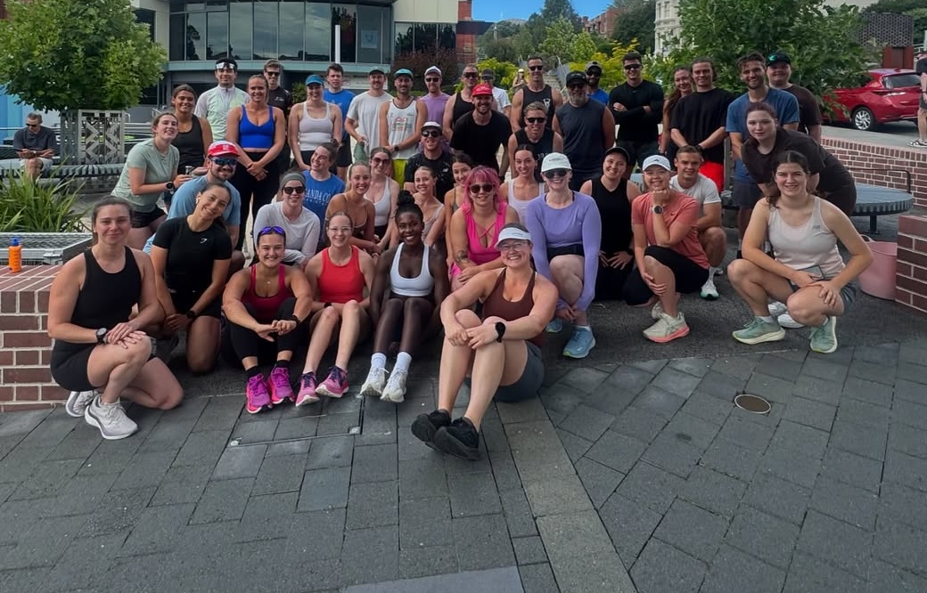 Hobart Run Club group photo