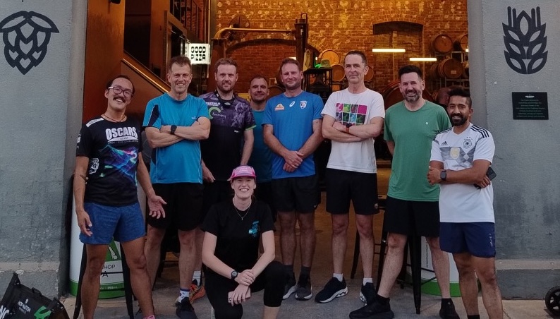 Hop Nation Run Club group photo