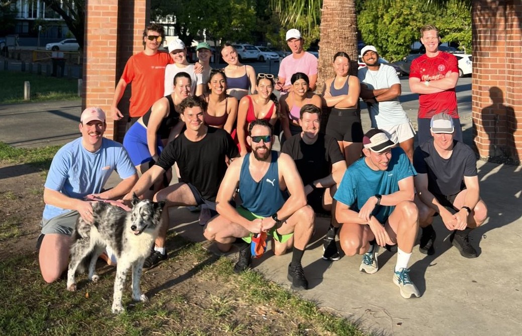 Hucking Miles group photo