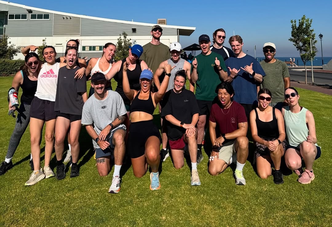 I Don't Run Club group photo
