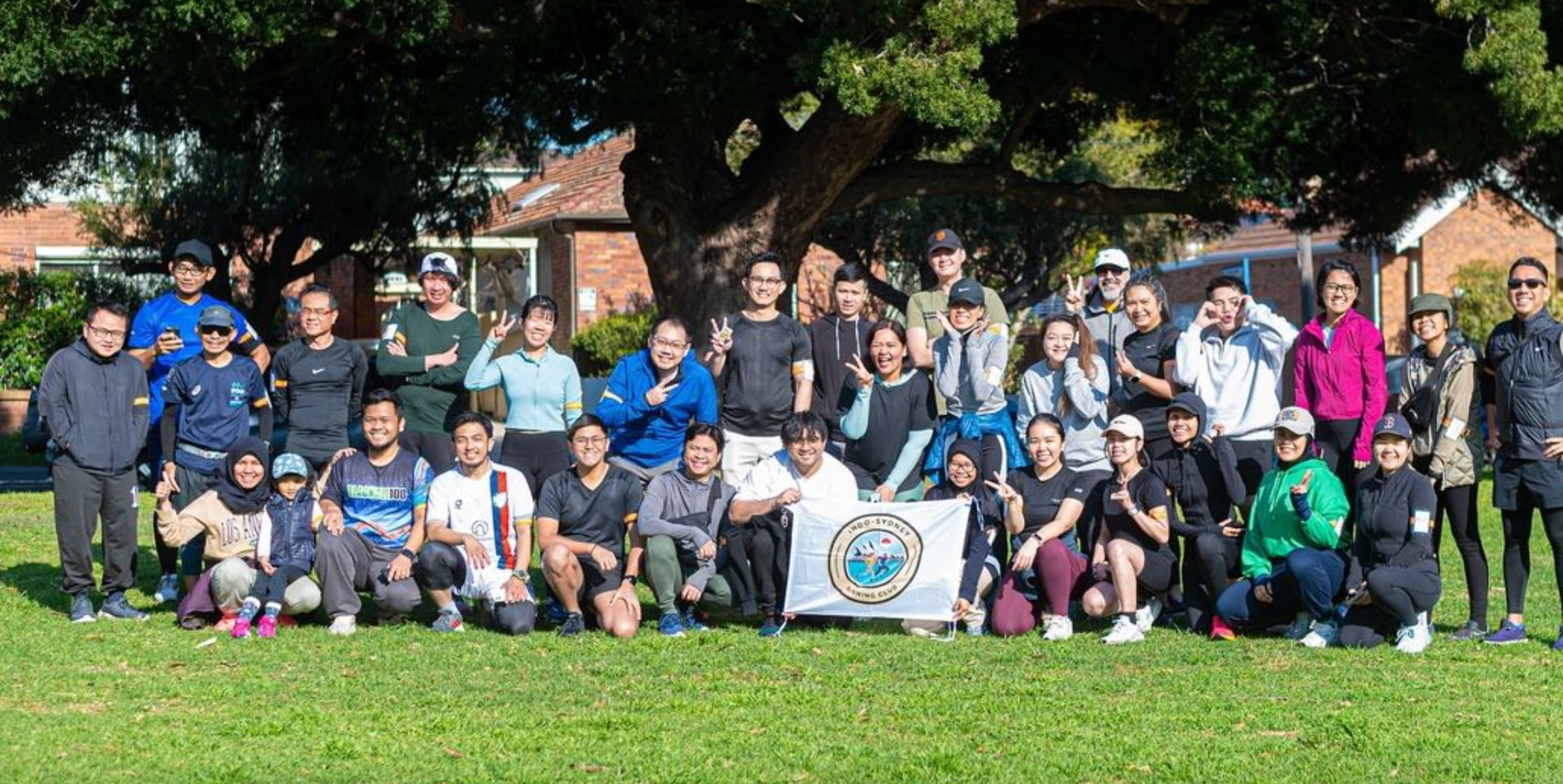 IndoSydney Running Club group photo
