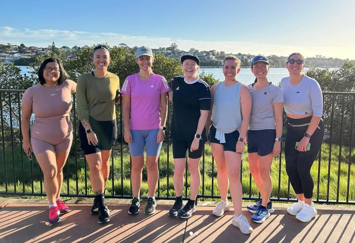 Inner West Women's Run Club group photo