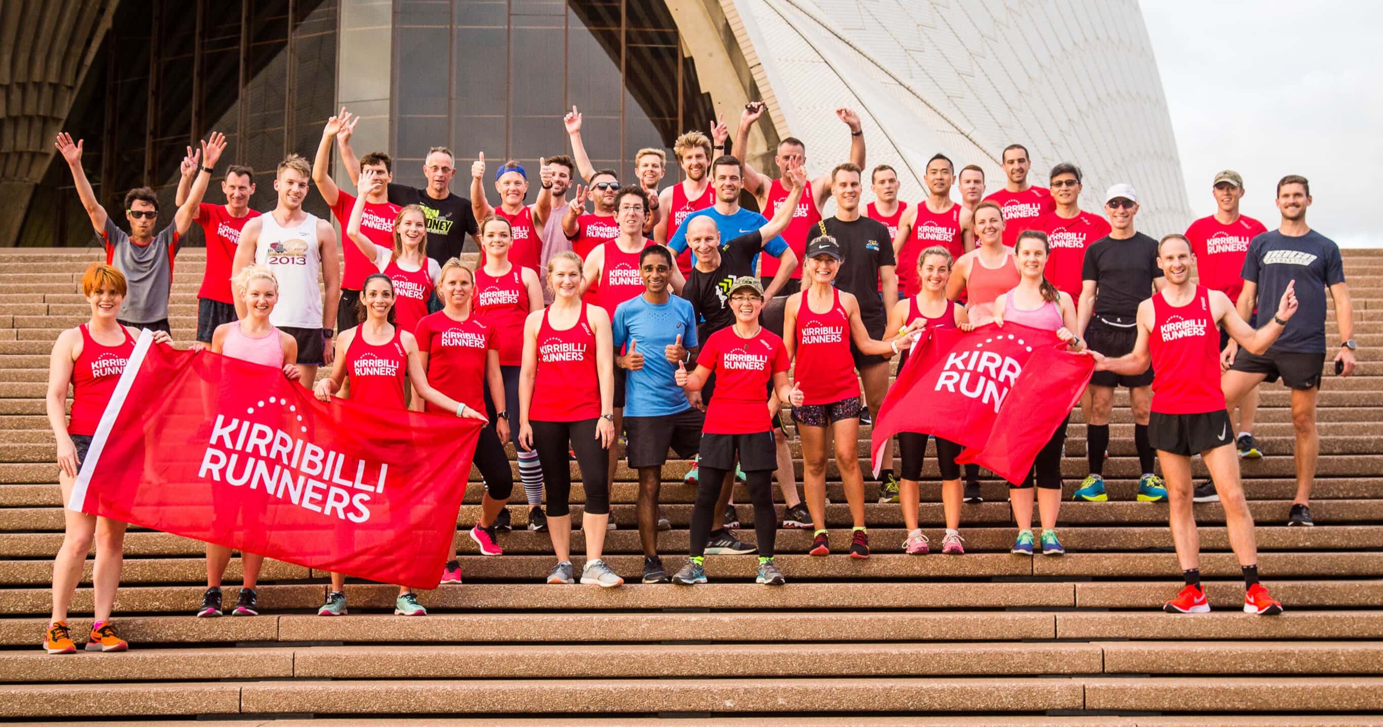 Kirribilli Runners group photo