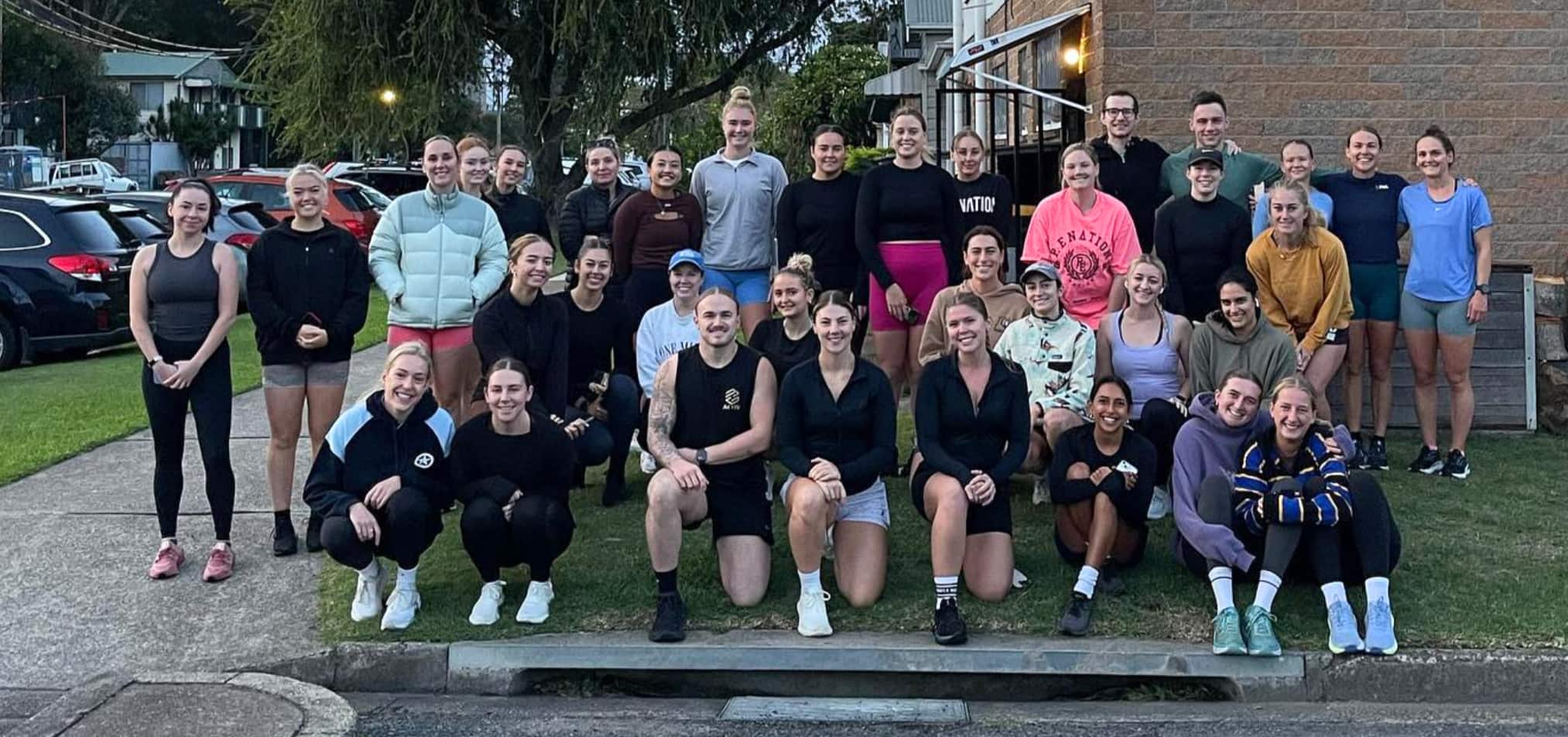 Kweens Run Club group photo