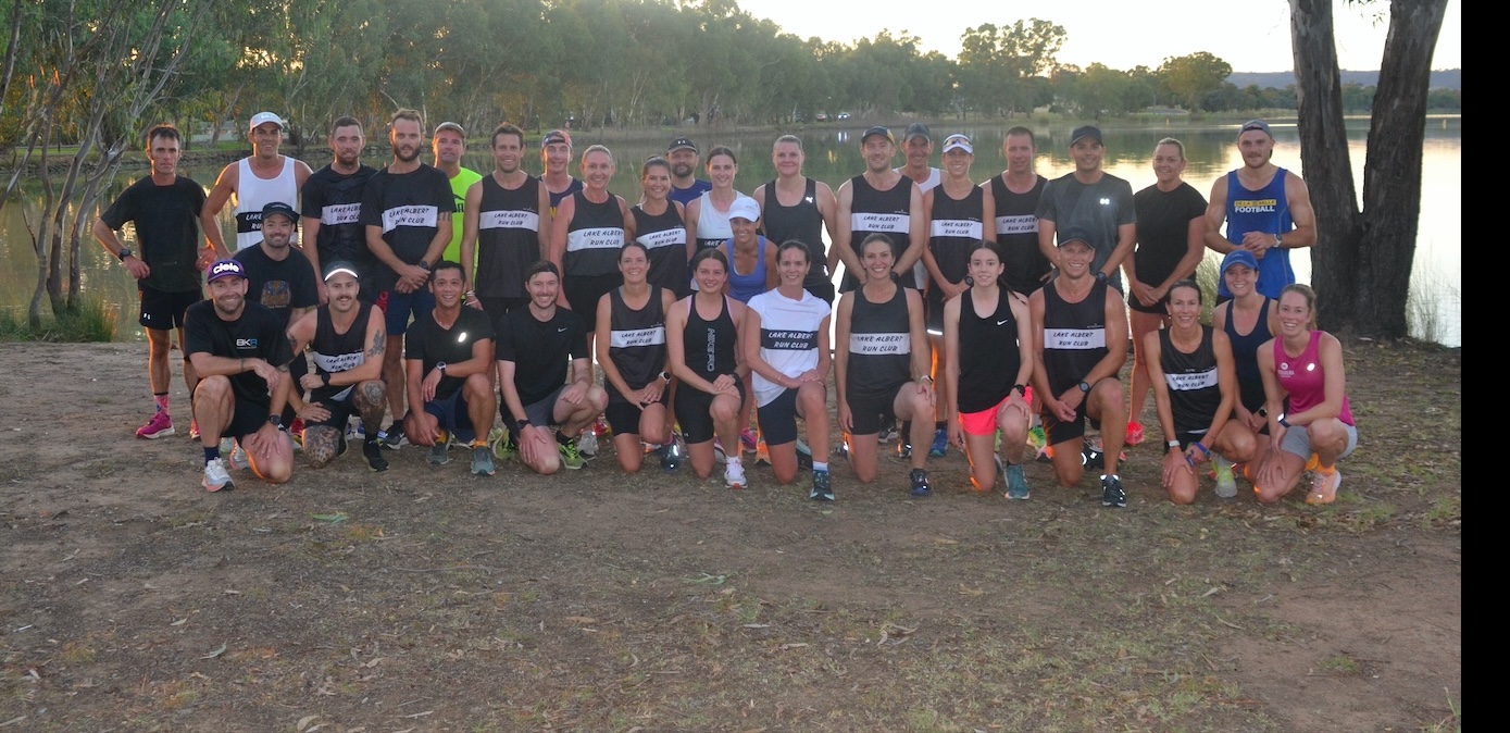 Lake Albert Run Club  group photo