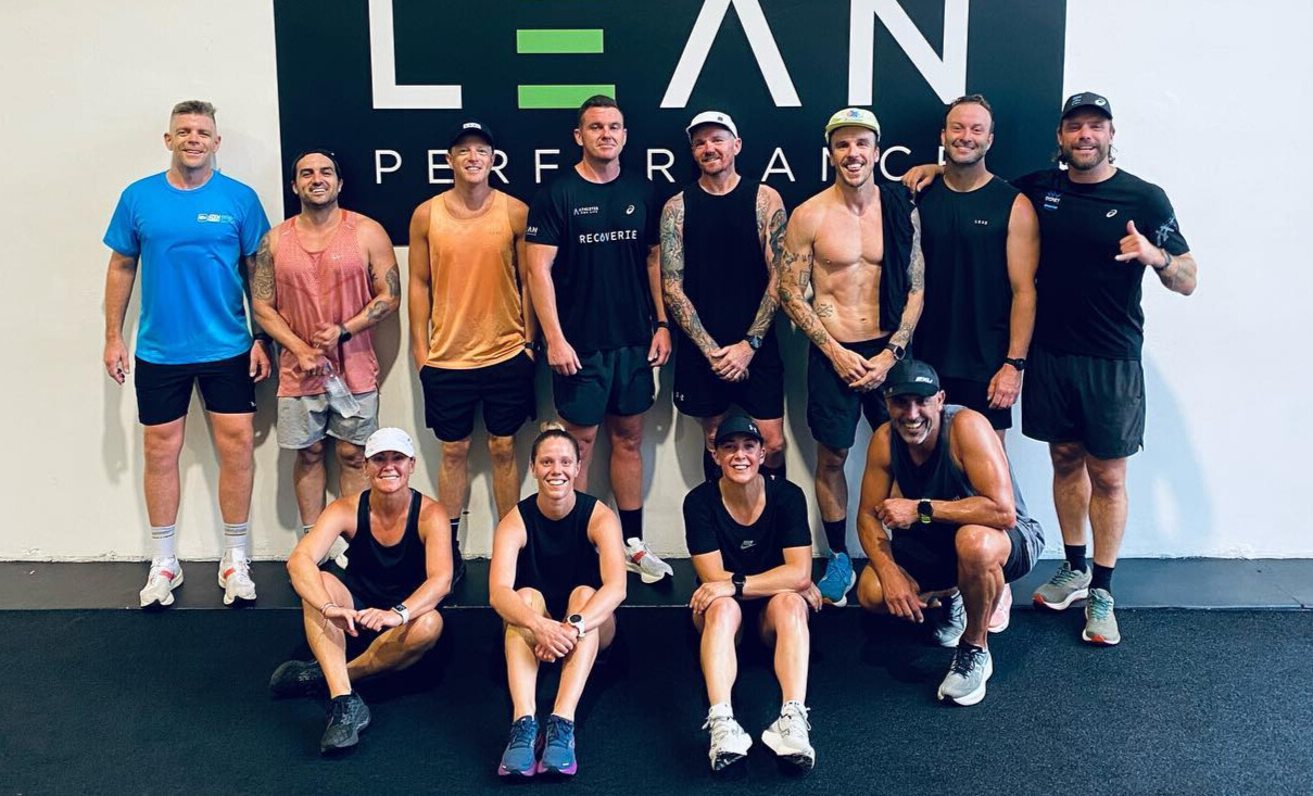 Lean Performance Run Club group photo