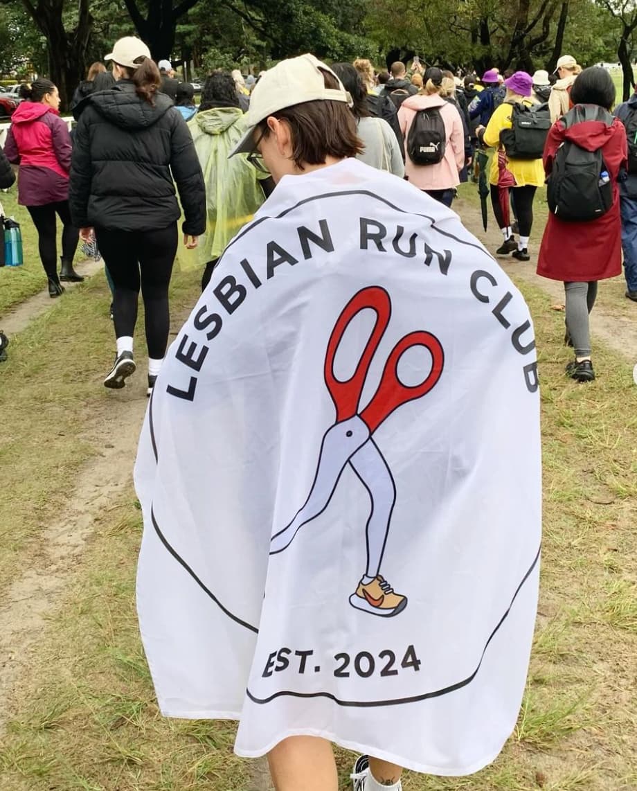 Lesbian Run Club group photo