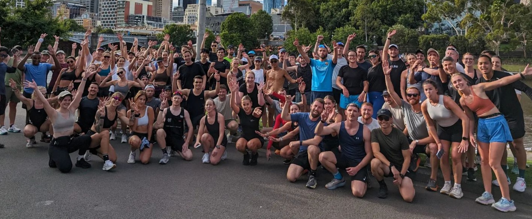 LilBig Run Club group photo