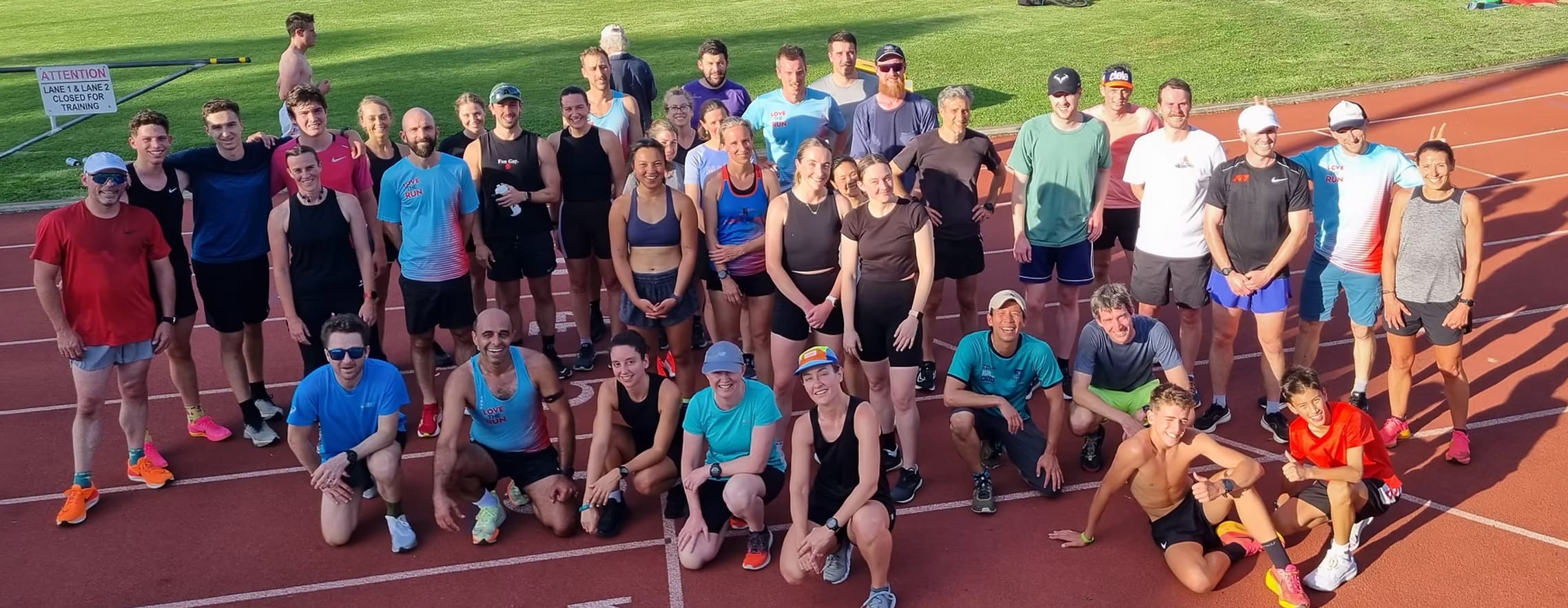 Love The Run group photo