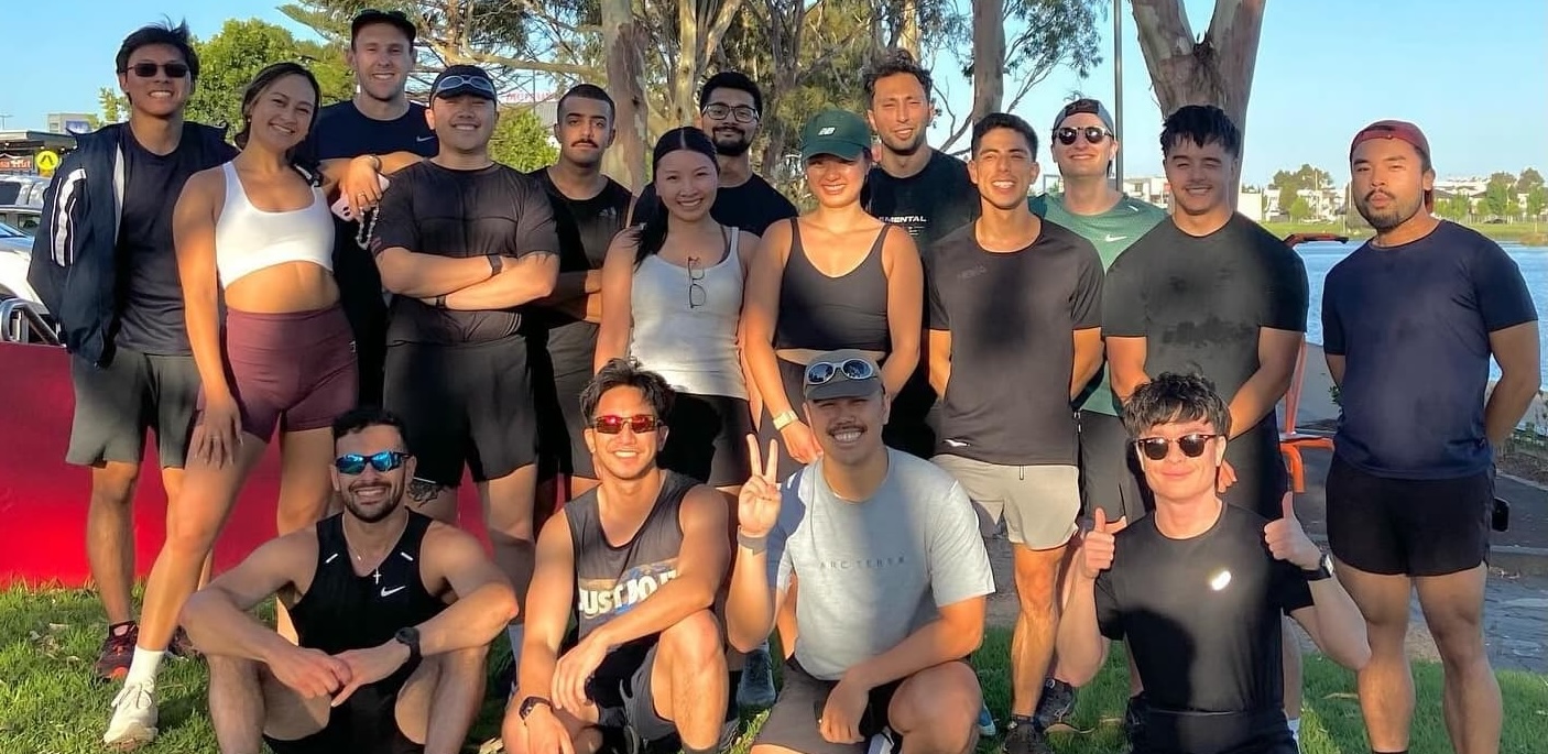 Lowkey Run Club group photo