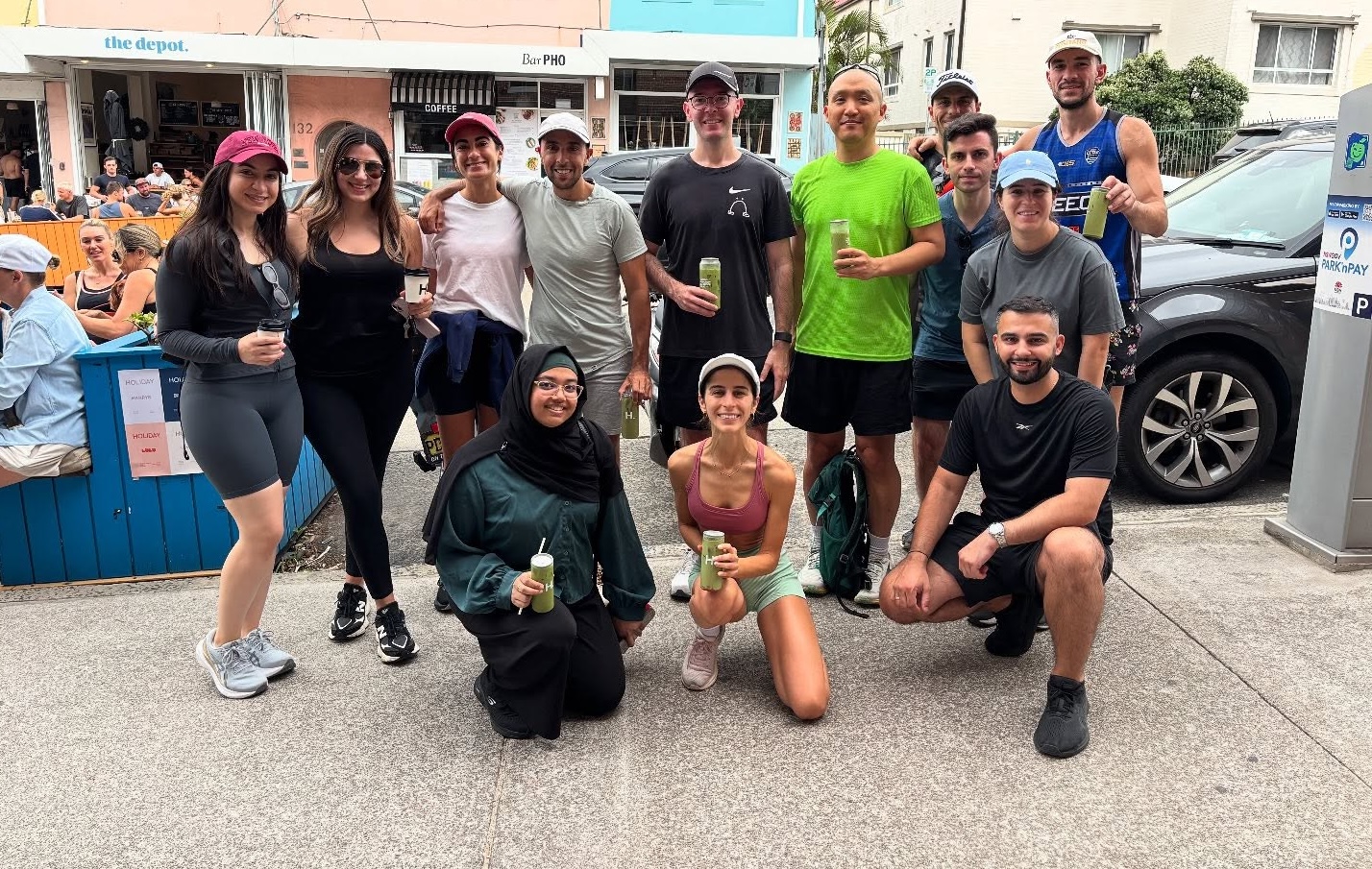 Matcha Run Club Sydney group photo