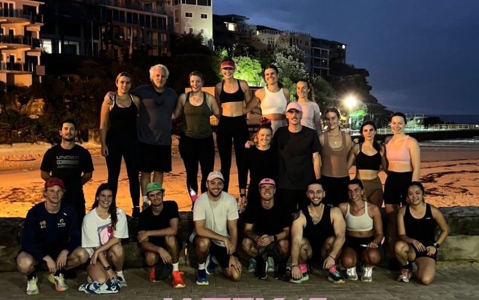 Mean Girls Run Club group photo