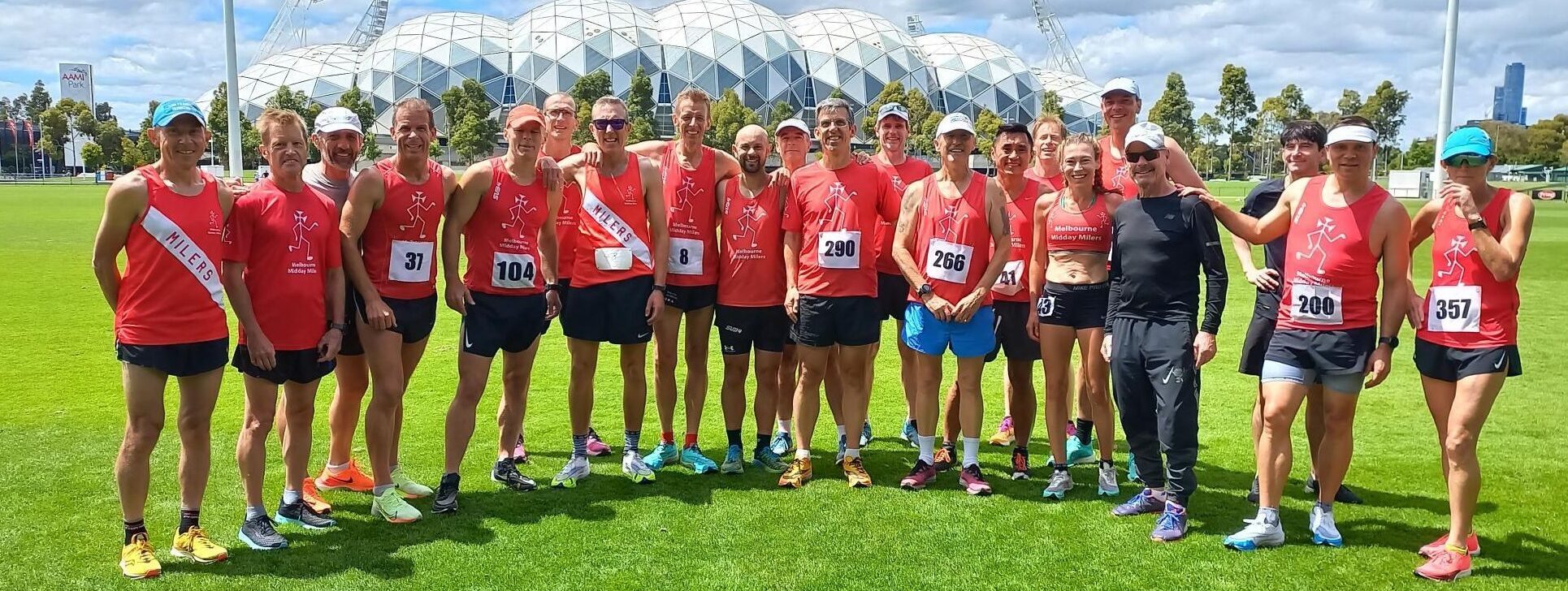 Melbourne Midday Milers group photo