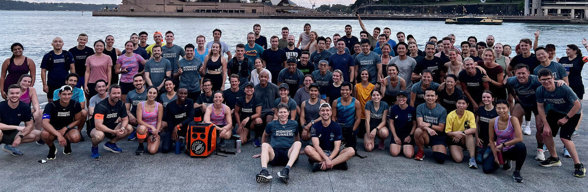 Midnight Runners Sydney group photo