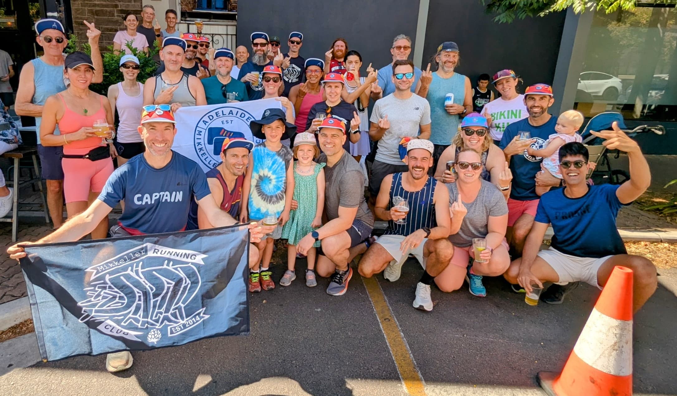 Mikkeller Running Club - Adelaide group photo