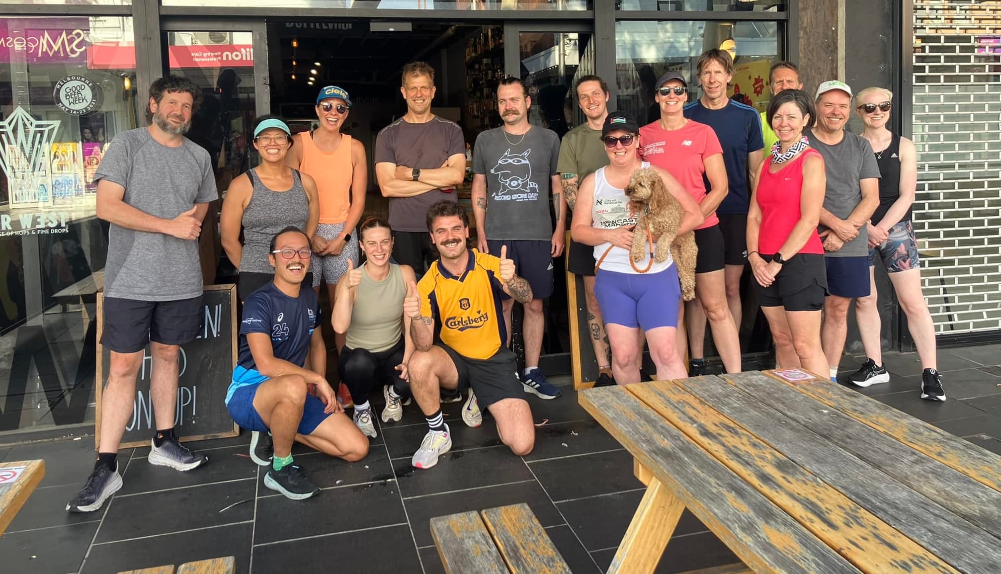 Mr West Run Club group photo