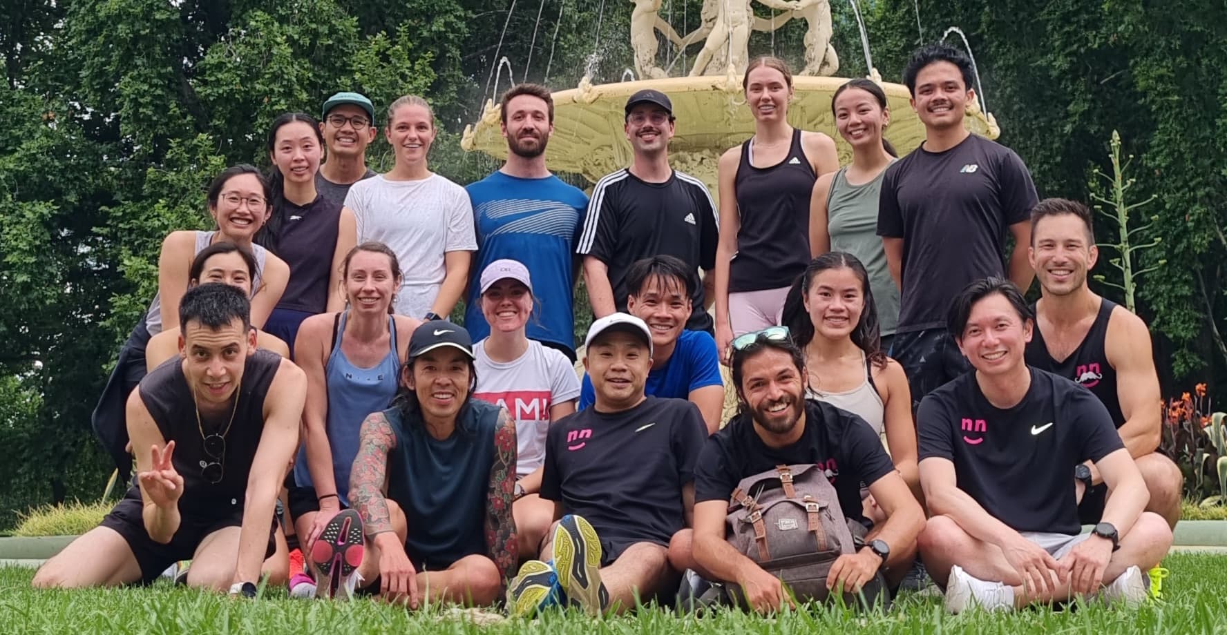 Nobody Run Club group photo
