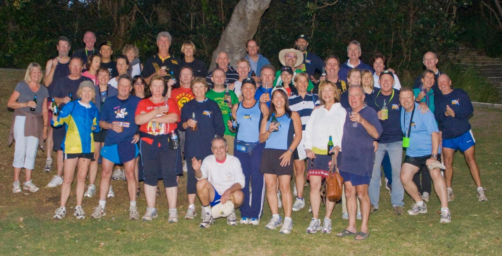 Northern Beaches Hash House Harriers group photo