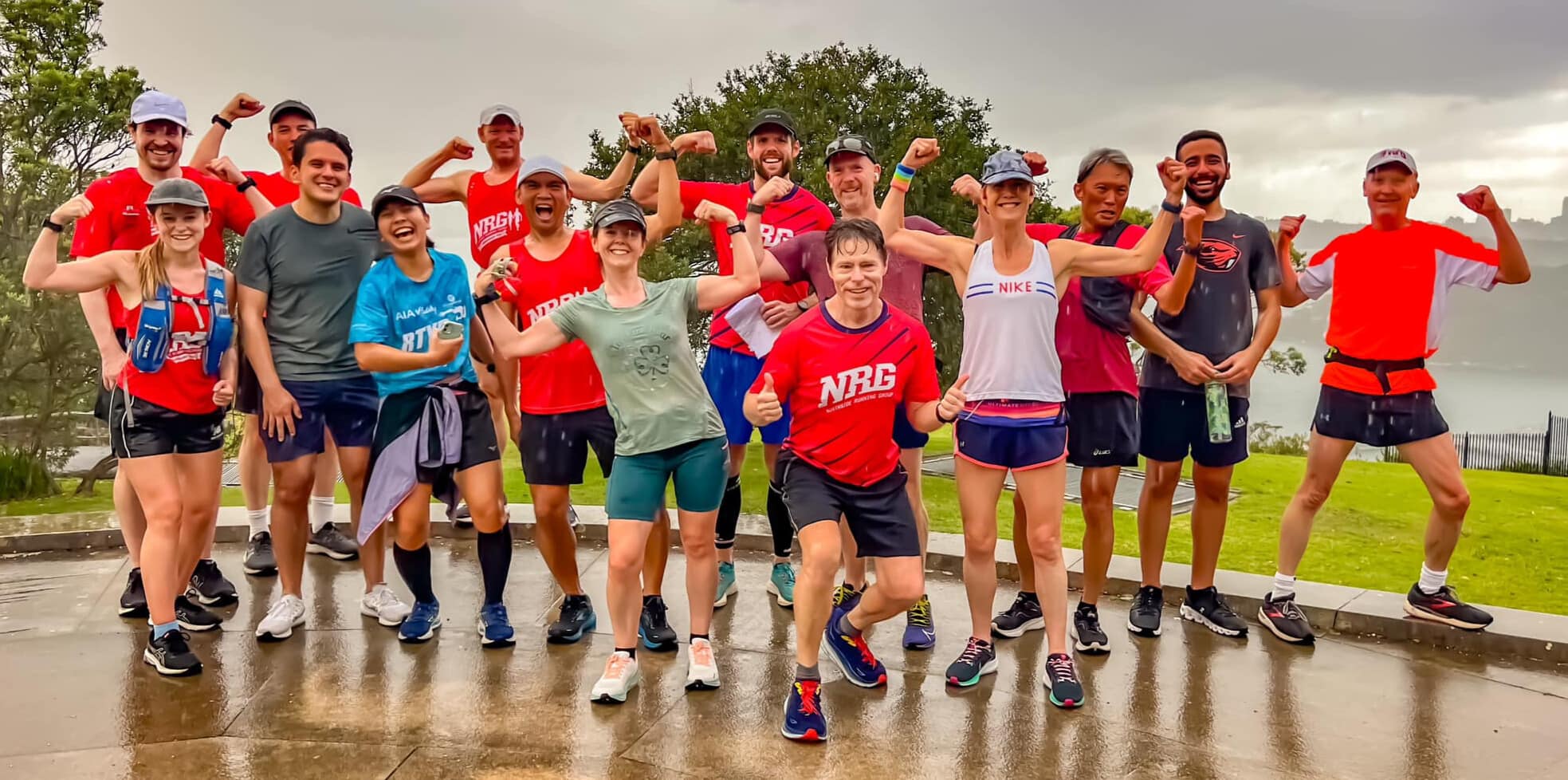 Northside Running Group (NRG) group photo
